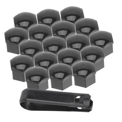 Parliky 20Pcs Lug Nut Covers Durable Dust Protection Caps for Auto Car Hub Screws Design Essential Screw Protectors for Daily Use and Maintenance
