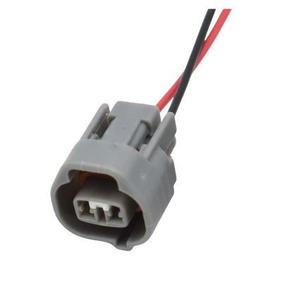 Automotive connectors 2 Pin Automotive Right Slot Wiring Harness Connector DJ70212Y-2-21 Easy Replacement(Female with Wire,1pcs)