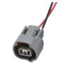 Automotive connectors 2 Pin Automotive Right Slot Wiring Harness Connector DJ70212Y-2-21 Easy Replacement(Female with Wire,1pcs) view 1