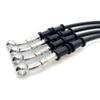 28 degre Black 400 To 2200mm Hydraulic Brake Hose DOT oil Pipe Line Braided Cable 10mm Ban Fit For K YA Hon ATV(800mm) view 1