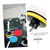 Luxshiny 1 Set Car Polishing Kit with Drill Buffer Attachment Sponge Pads for Waxing and Polishing Post for Easy Use Efficient for Car Detailing and Hard Coating Maintenance view 3