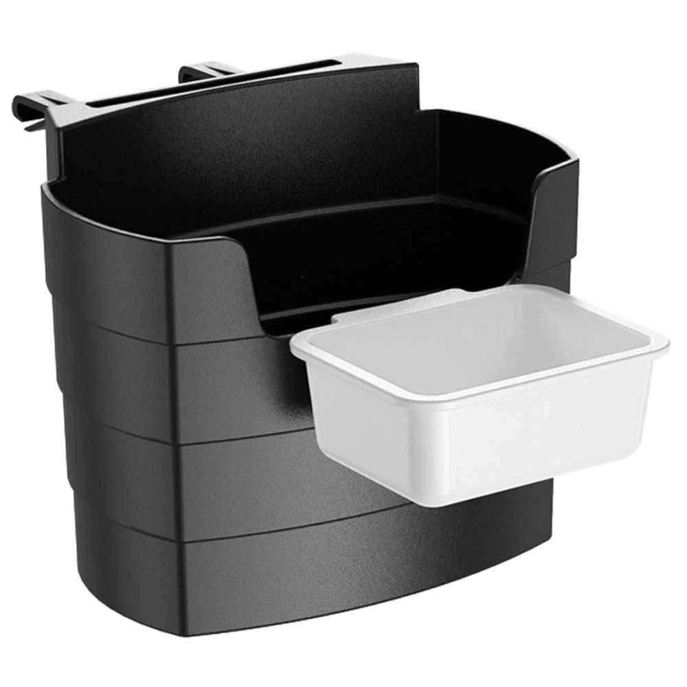 MUCKLILY Car Air Vent Storage Holder with Dipping Sauce and Fry Cup Durable Multifunctional Organizer for Snacks and Seasoning Keeps Your Car Clean and Tidy