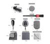 ZQLTQL Car Interior Cleaning Kit for Fiat 500e 2013 2013 2014 2015 2016 2017 2018 2019, Automobile Detailing Kit Interior Cleaner, Car Detailing Brushes, Vehicle Wash Cleaning Kit,B-12PCS view 2