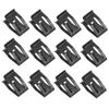 Gogogmee 80Pcs Center Console Clips Premium Fasteners for Automotive Interior Retainer Durable Bezel Clips for Car Door Dashboard and Radio Panel Fit view 1