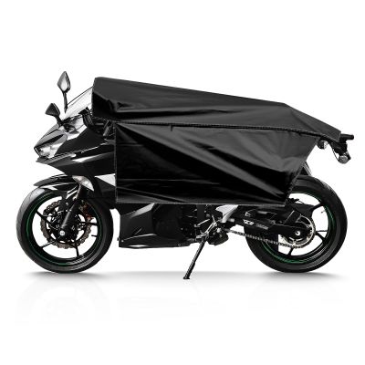 Large Motorcycle Cover for Seat Sun Cover,210D Oxford Cloth Motorcycles Sun Shade for Motorcycle Seat Covers to Provide Suns Protection,Water Resistant Motorcycles Half Covers