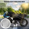 Large Motorcycle Cover for Seat Sun Cover,210D Oxford Cloth Motorcycles Sun Shade for Motorcycle Seat Covers to Provide Suns Protection,Water Resistant Motorcycles Half Covers view 3