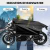 Large Motorcycle Cover for Seat Sun Cover,210D Oxford Cloth Motorcycles Sun Shade for Motorcycle Seat Covers to Provide Suns Protection,Water Resistant Motorcycles Half Covers view 4