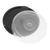 Plastic CD Storage Bucket for 10 Discs, Desktop Media Organizer view 1