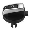 1Pcs Car Headlight Switch Knob Buttons for BMW 5/7 Series X3 X4 F01 F02 F03 F10 F18 F07 F06 F25 F26 Black view 2