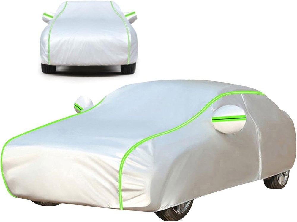 Car Cover Waterproof All Weather Compatible with BMW 8er Coupe Cabrio G15,Outdoor Car Cover,Sunproof, Dustproof, Scratch-Proof,with Side Door Zipper.