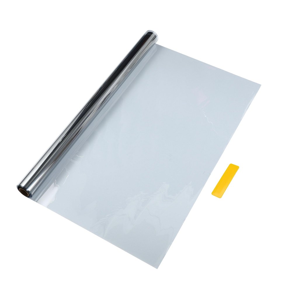 INFINAUTO Nano Ceramic Car Window Tint Film VLT 60% IRR 60% UVR 55% Silver Tone 25Ft x 30inch Privacy Film 2mil PET 1 Pc