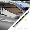 INFINAUTO Nano Ceramic Car Window Tint Film VLT 60% IRR 60% UVR 55% Silver Tone 25Ft x 30inch Privacy Film 2mil PET 1 Pc view 3