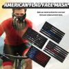 4PCS Motorcycle Face Mask Neck Gaiter with American Flag Pattern,Stylish Face Cover for Sun Protection & Avoiding Outdoor Dust,Comfortable Faces Covering Neck Gaiters for 4th of July Decorations view 3
