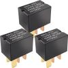 3-Pack G8HL-H71 Relay - 20A 12VDC 4-Pin SPST Automotive Relay - Compatible with Hyundai Vehicles (Sonata, Elantra, Santa Fe 2011-2019) - Fixes Fuel Pump, Cooling Fan & P0230/P0691 Errors view 1