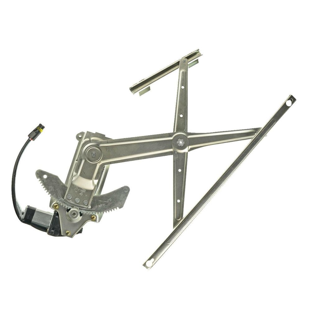 loxilory 1pc Car Window Regulator Front Left Side Power W/Motor for Dodge for Ram 1500 3.9L/5.2L/5.9L 1994-2001 for Ram 2500 5.2L 1994-2001 for Ram 2500/3500 5.9L/8.0L 1994-2002 741753