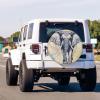 Foruidea Beautiful with Elephant Spare Tire Cover Dust-Proof Wheel Tire Cover Fit Trailer, RV, SUV and Many Vehicle 14 Inch view 3