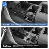 Autorder Central Control Gear Shift Panel Trim Cover for 2022 2023 2024 2025 2026 Toyota Tundra/Sequoia Accessories,Silicone Dashboard Gear Shift Cover Panel for Scratch & Dust Resistant - Black view 3