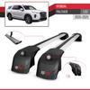 Compatible with Hyundai Palisade (LX2) 2020-2025 ACE-2 Type Car Roof Rack Cross Bar Grey Aluminium Bars view 3