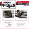 Compatible with Hyundai Palisade (LX2) 2020-2025 ACE-2 Type Car Roof Rack Cross Bar Grey Aluminium Bars view 4