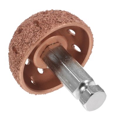 ULTECHNOVO 2pcs Car Tire Buffing Wheel Set with Linking Rod Metal Tire Repair Tool Suitable for Cars Motorcycles and Trucks