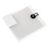 Luxshiny 12 Capacity CD/DVD Storage Case Organizer Protective Disc Wallet DVDs Sturdy Material Snap Closure for Home and Travel Use view 1