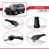 Compatible with Jeep Patriot 2007-2017 ACE-1 Car Roof Rack Cross Bar Black Aluminium 2 Bars view 4