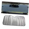 VOSAREA Shade Windshield Cover Single-Sided Visor Sun Block Magnetic Wind Strap Uv-Resistant Weather Car Visor view 4