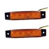 Zerodeko 6 LED Yellow Truck Side Signal Lights 12V LED Tail Lights for Trailers Turn Signal Compatible Trucks and RVs view 1