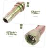 NUOBESTY Small Fuel Line Connector Adapter Sleeve Fittings for High Pressure Versatile Oil Line Hose Replacement for Complex Working Conditions view 3
