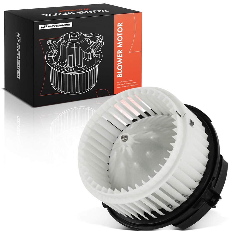 A-Premium Front HVAC Heater Blower Motor with Fan Cage