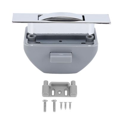 Zohisin RV Push Cabinet Latch Zinc Alloy Keyless Cupboard Locks for RV Yachts Motorhome Caravan with Exquisite Design Keyless Smart Setting Wide Application Sturdy Material and Easy (Chrome)