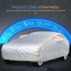 Hail Protector Car Cover Compatible with Dodge Dart 2012-2017, Waterproof Heavy Duty Car Covers, All Weather Season Anti Hail UV Protection Snowproof, Outdoor Full Cover view 4