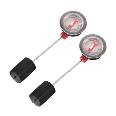 Toddmomy 2pcs Replacement Automotive Generator Fuel Gauge Precision Measurement for Generator Tank Accessory