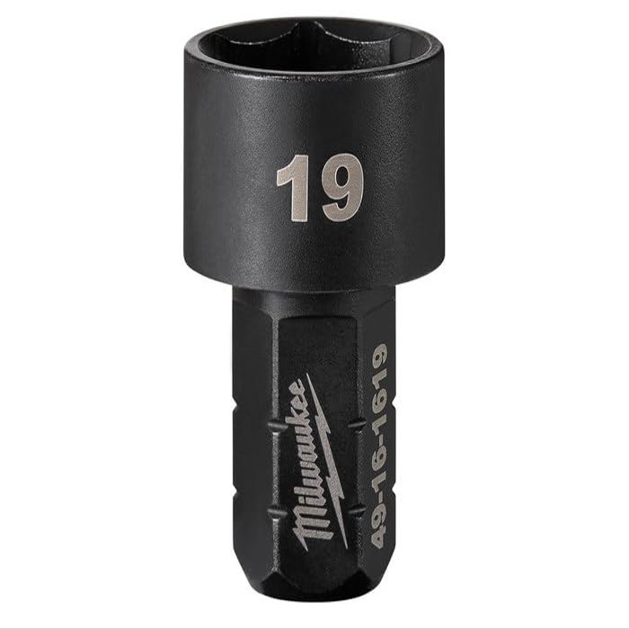 Milwaukee Electric - Insider. Box Ratchet Socket 6 Point 19MM