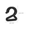 Mikinona 20PCS Rv Awning Hooks for Lights Durable Tent Accessory Hangers for Camping Secure Hooks for Reliable Outdoor Use Convenient Installation for Rvs and Tents view 2