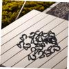 Mikinona 20PCS Rv Awning Hooks for Lights Durable Tent Accessory Hangers for Camping Secure Hooks for Reliable Outdoor Use Convenient Installation for Rvs and Tents view 4