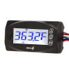 Premium ABS Digital Motorcycle Coolant Temp 22mm Handlebar Mount Backlit LCD Display Real Time Monitoring Overheat Alert view 2