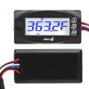 Premium ABS Digital Motorcycle Coolant Temp 22mm Handlebar Mount Backlit LCD Display Real Time Monitoring Overheat Alert view 4