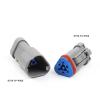 YWZBQL Connector DT06-3S-P006 J1939 with Terminal 120 Resistor AT06-3S-RJ120 Plug-in(3P) view 2