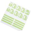 PJTGZYA Vinyl Button Window Car Console Decal Door Interior Panel Set Switch view 1