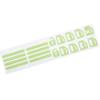 PJTGZYA Vinyl Button Window Car Console Decal Door Interior Panel Set Switch view 2