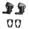 PJTGZYA 2 Pcs Nozzles Car Windshield Washer Wiper Cleaning Nozzle BC3Z-17603-A for Ford F-250 F-350 F-450 F-550 OEM 2011-2015 view 1