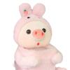 YWJLQH Animal-Themed Car Tissue Box Holder for Paper Storage, Pig view 3