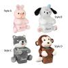 YWJLQH Animal-Themed Car Tissue Box Holder for Paper Storage, Pig view 4