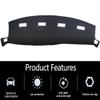 OVAVOFO Dashboard Cover for Dodge Ram 2002-2005, Red view 2