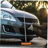 Gatuida Car Window Squeegee Scrubber with Long Handle Multi Functional Tool for Windshield and Windows Soft Bristles for Efficient Cleaning Durable Construction User Friendly Design view 4