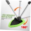 Alipis Extendable Windshield Cleaner with Soft Cloth Pads Non-slip Grip Car Window Defogger Brush Versatile Glass Cleaning Tool for Cars Suvs and Trucks view 3