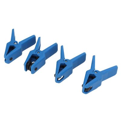 Brake Line Clamp 4pcs Fluid Line Stoppers Prevent Leakage Nylon Plastic Fuel Kit Brake Flaring Tool for Power Steering