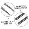 CHILDWEET 4pcs Windshield Crack Repair Kit Glass Drill Bits Car Window Crack Repair Tool view 3