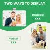 4 Pack Sublimation Car Visor Photo Clips, Blank PET Sun Visor Picture Frame, DIY Personalized Photo Holder for Car, Vertical & Horizontal Display, Unique Drive Safe Gift for Dad, Mom, Friends view 3